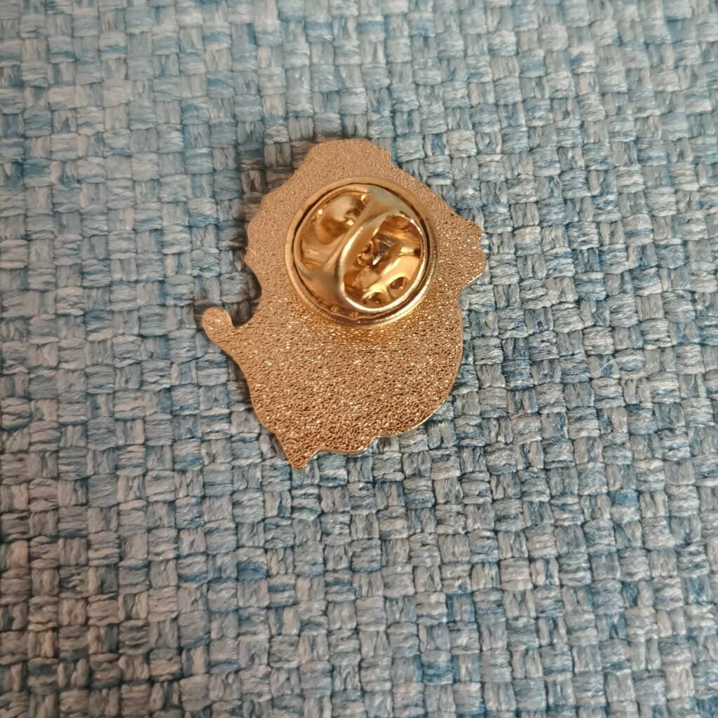 Master Mason Blue Lodge Lapel Pin - Square & Compass G Blue & Gold - Bricks Masons