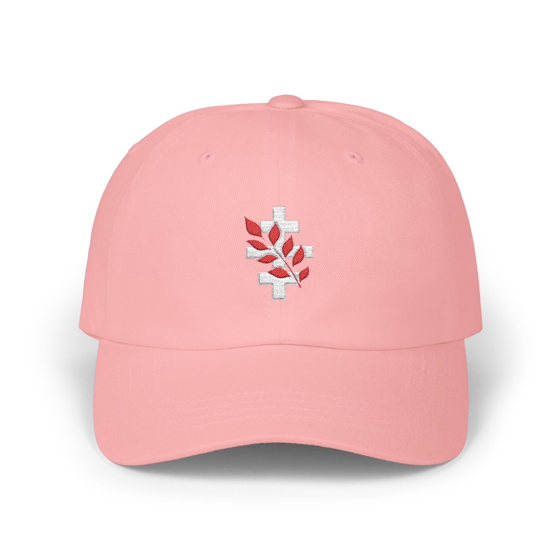Red Branch of Eri Baseball Cap - Cotton red & White Emblem Various Colors - Bricks Masons