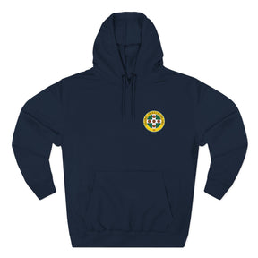 Royal Order of Scotland Hoodie - Three-Panel Fleece with Left Chest Emblem - Bricks Masons