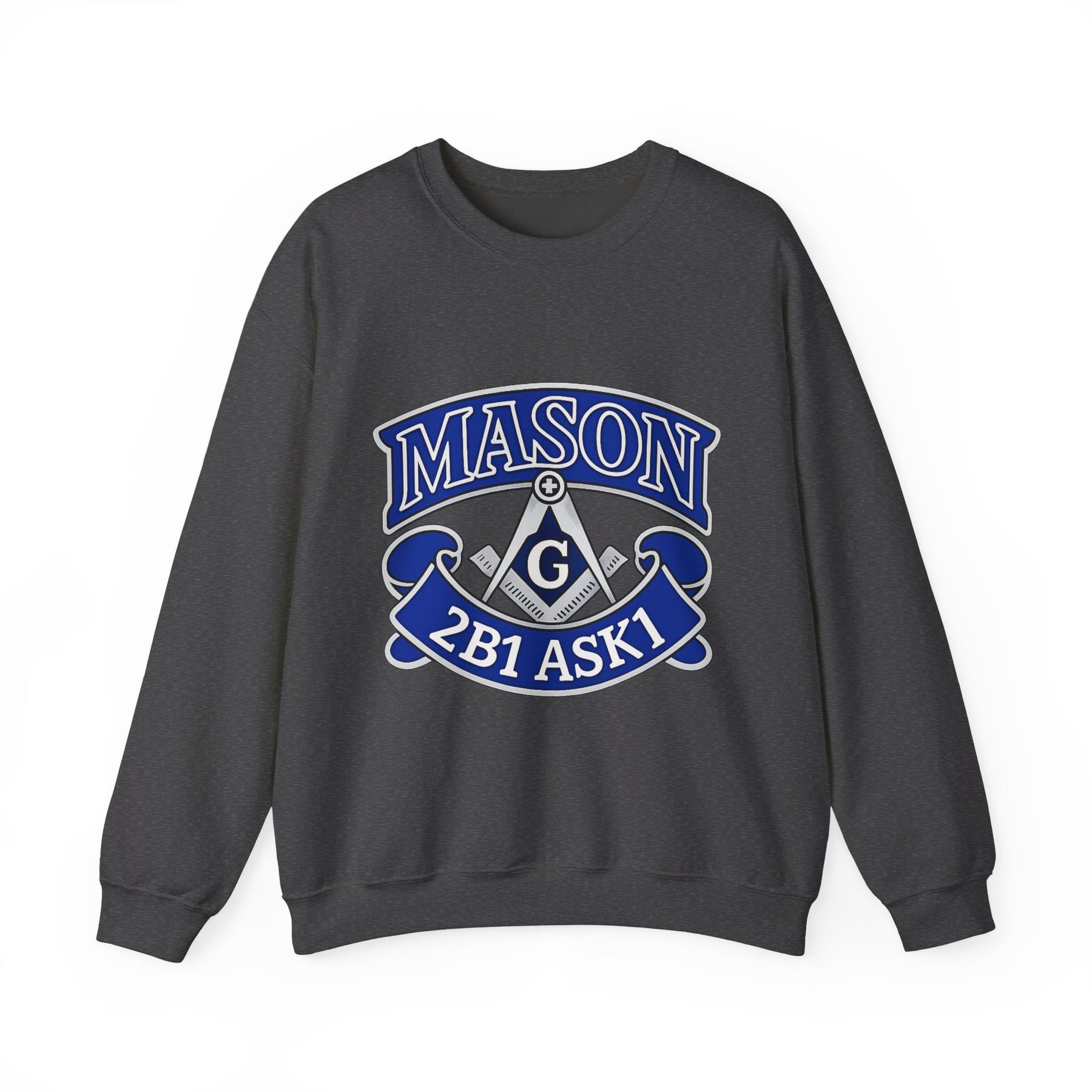 Master Mason Blue Lodge Sweatshirt - 2B1 ASK1 Square & Compass G