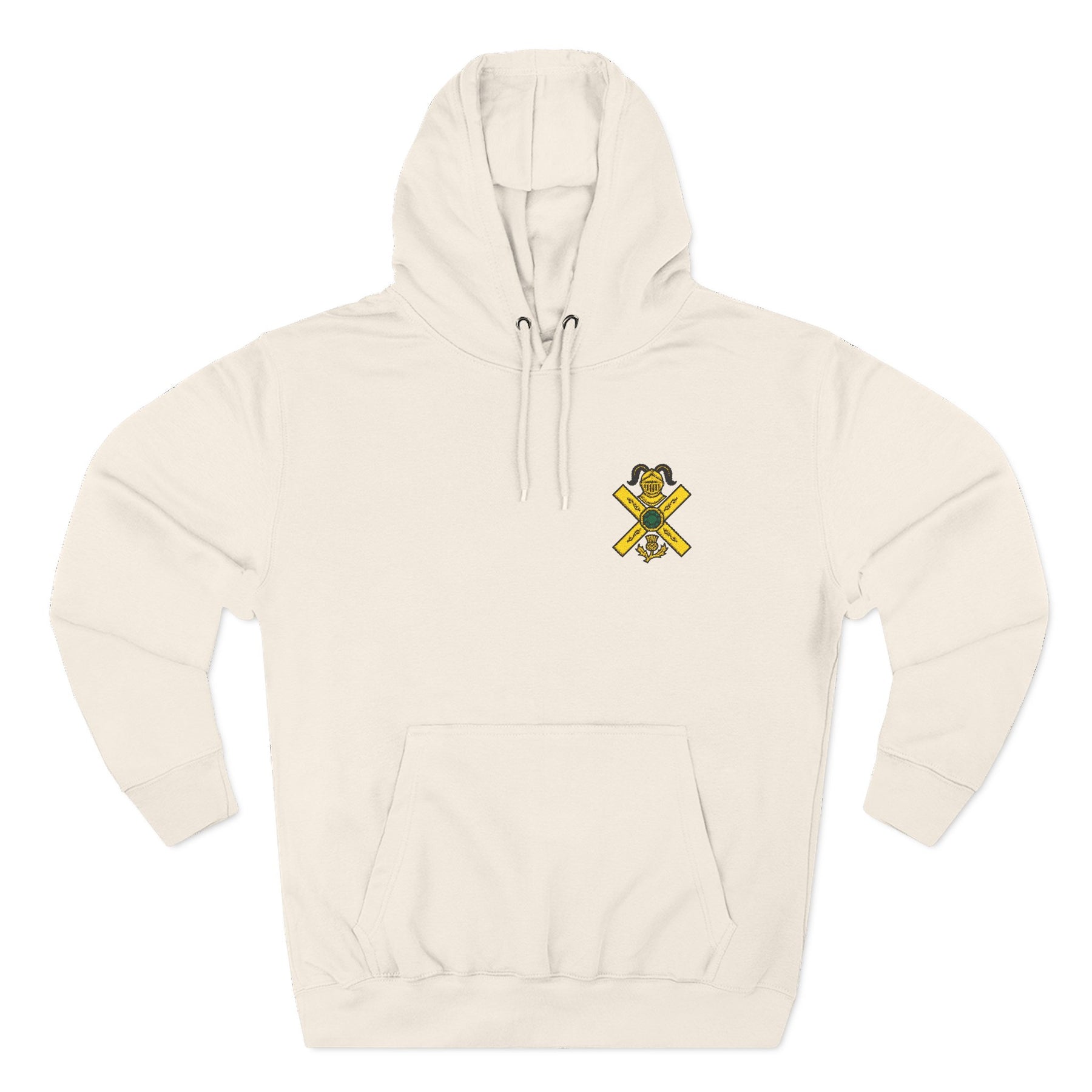 Knights of St. Andrew Hoodie - Three-Panel Fleece Signature Front Detail - Bricks Masons