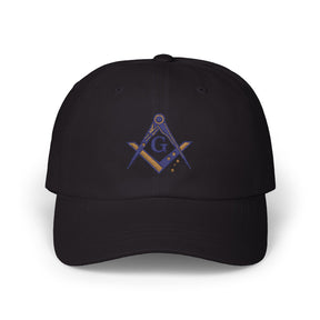 Master Mason Blue Lodge Australia Jurisdiction Baseball Cap - Australia Flag Square & Compass G - Bricks Masons
