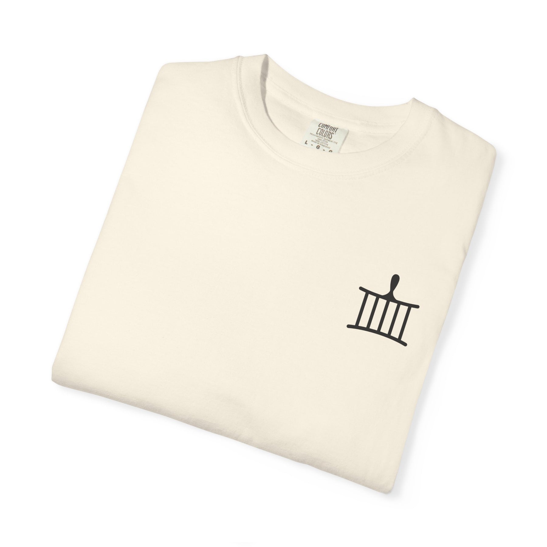 St. Lawrence the Martyr T-Shirt - Cotton Garment-Dyed Tee Various Colors - Bricks Masons