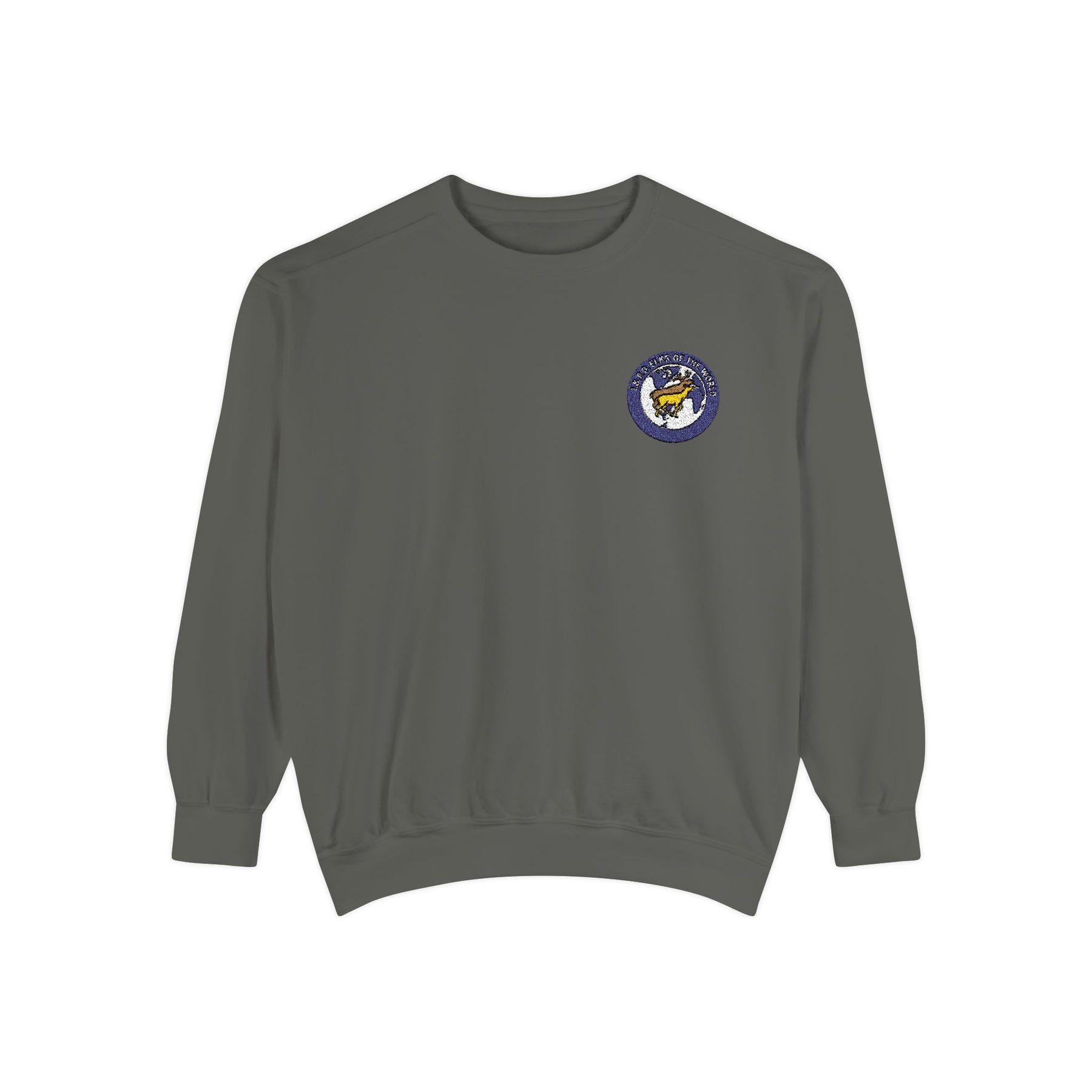 Elks of the World Sweatshirt - Embroidered Elk emblem - Bricks Masons