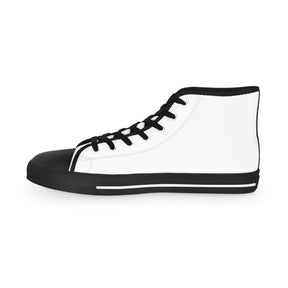 Queen of the South Sneaker - High Top Black & White - Bricks Masons