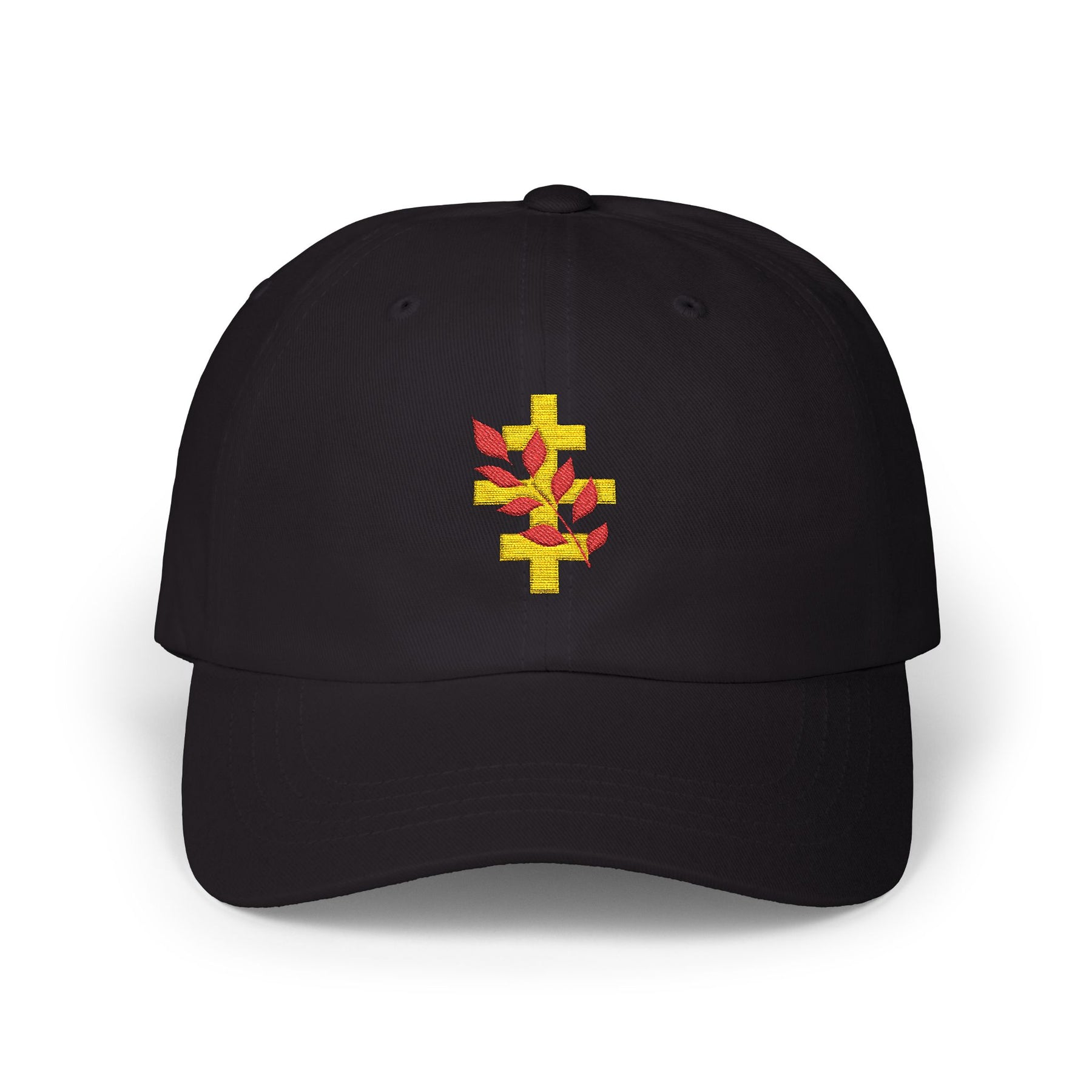 Red Branch of Eri Baseball Cap - Cotton Red & Gold Emblem Various Colors - Bricks Masons