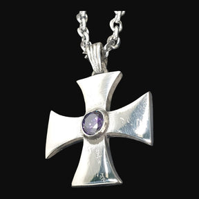 Maltese Templar Cross in Silver 4 x 3 cm 10 g Art 298 - Bricks Masons