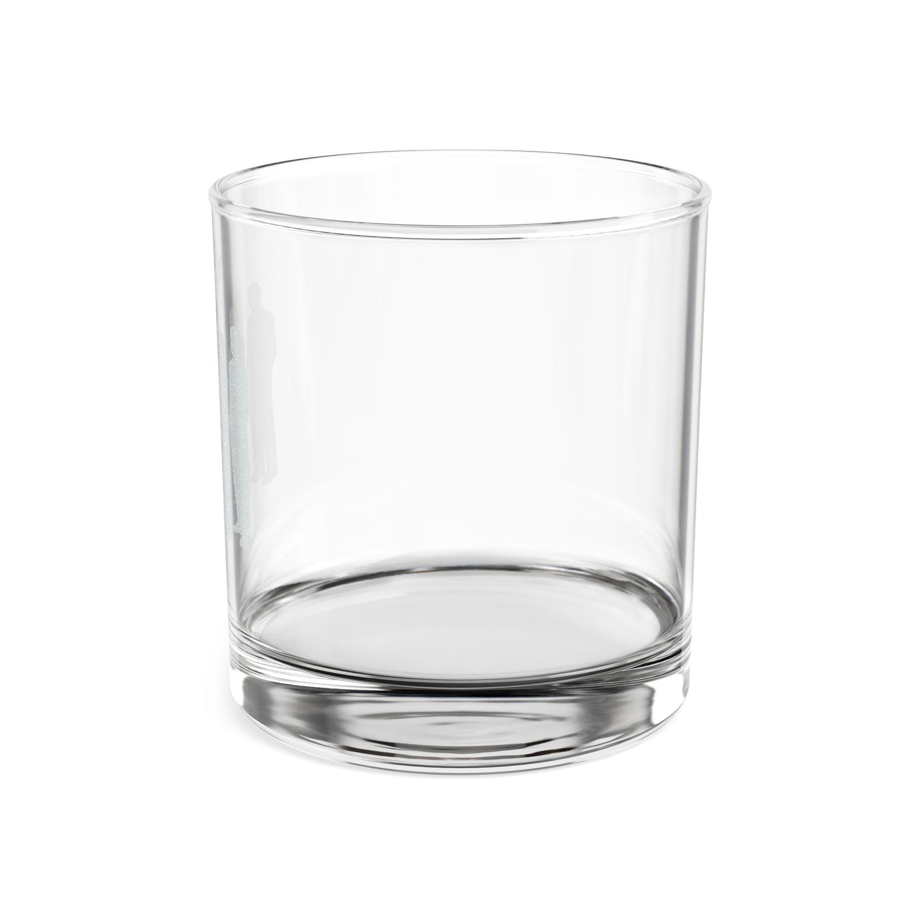 Vaso de whisky de la Logia Azul de Maestro Masón - Figuras de pie de la Hermandad, escuadra y compás