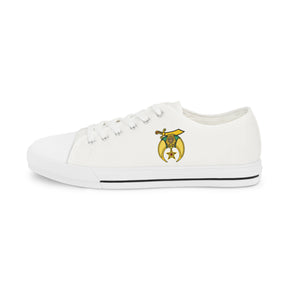 Daughters of Sphinx Sneaker - Low Top Sneaker Black & White - Bricks Masons
