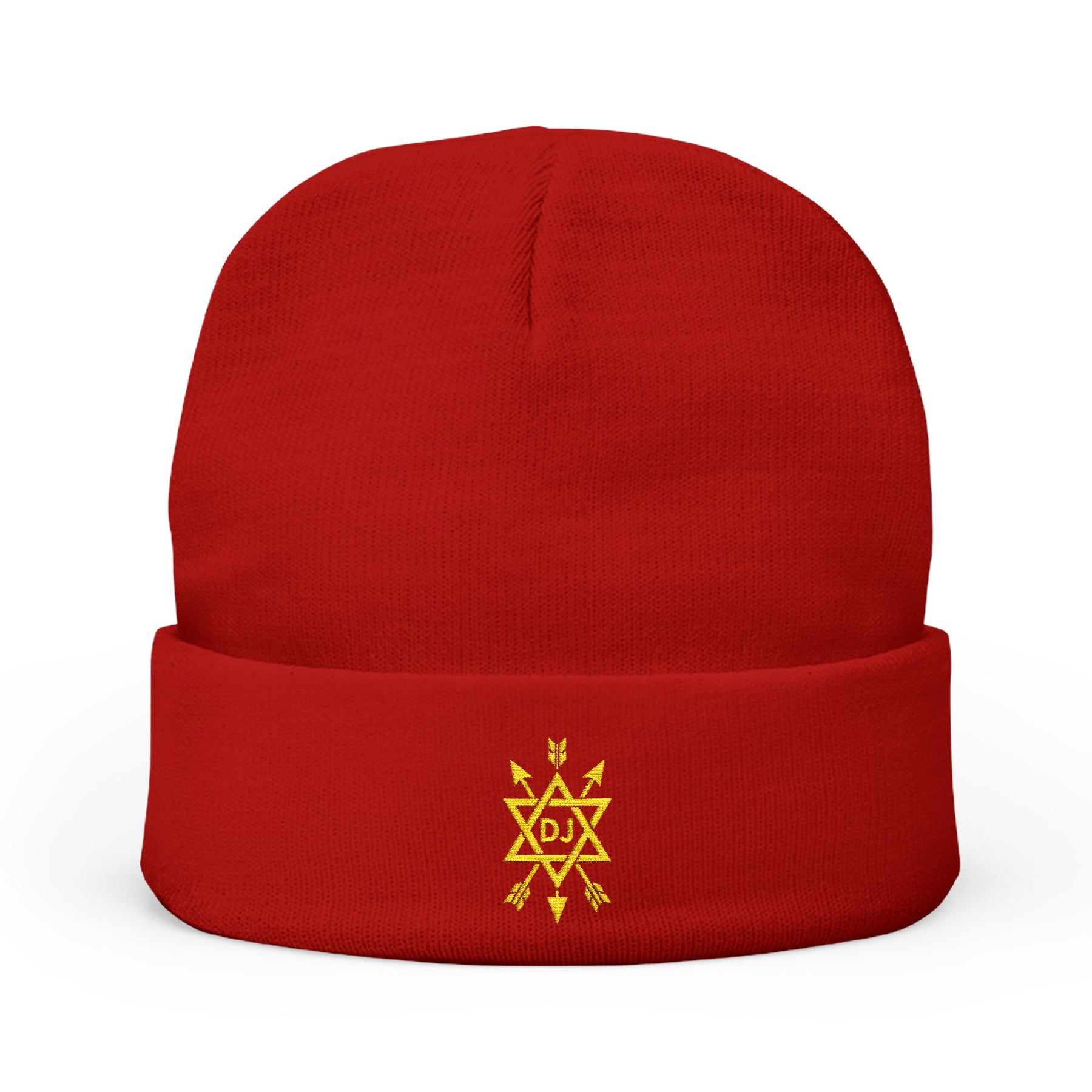 Order Of The Secret Monitor Beanie - Knit Embroidery Various Colors - Bricks Masons