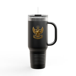 33rd Degree Scottish Rite Ringneck Tumbler - Deus Meumque Jus - Bricks Masons