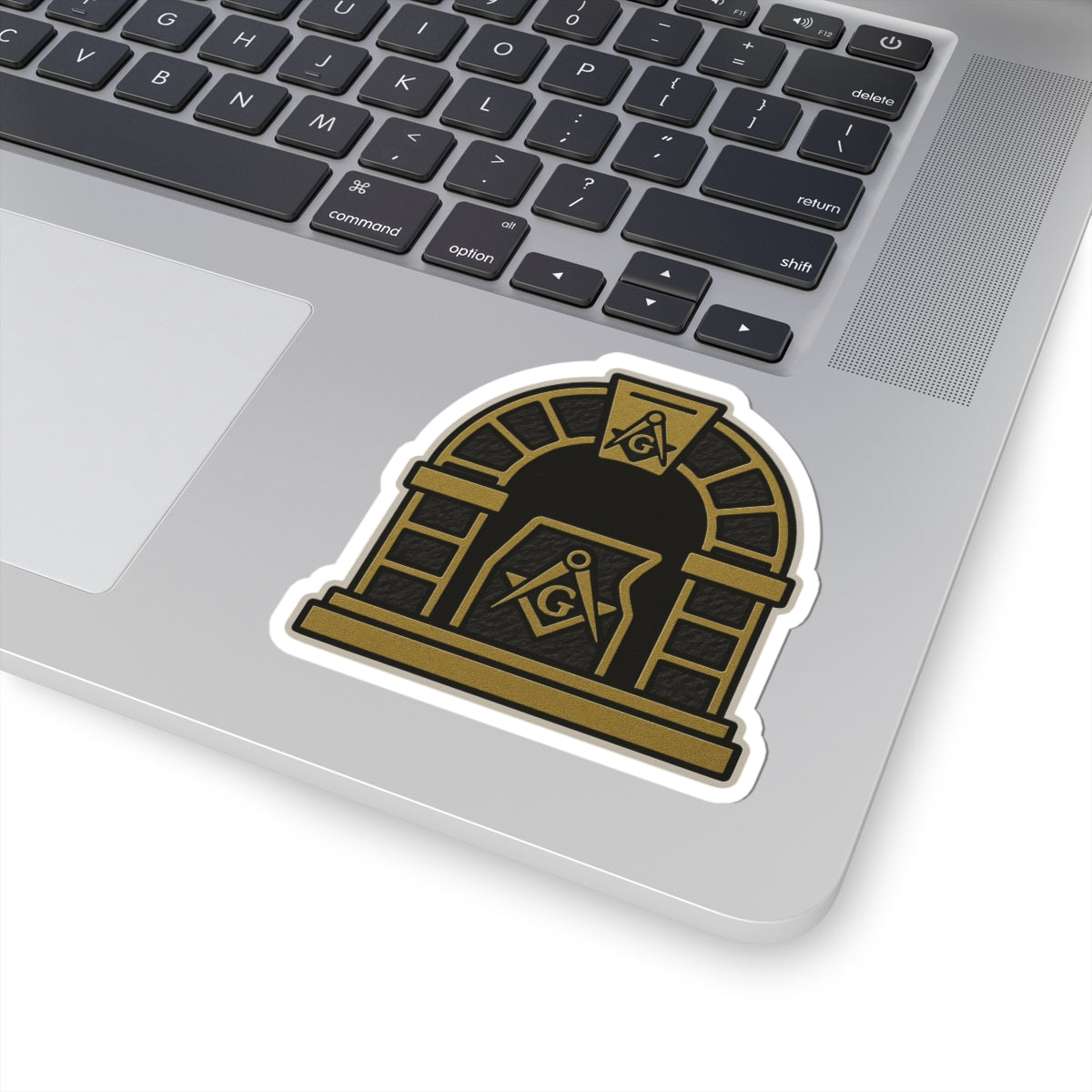 Master Mason Blue Lodge Sticker Decal - Kiss-Cut Colorful - Bricks Masons