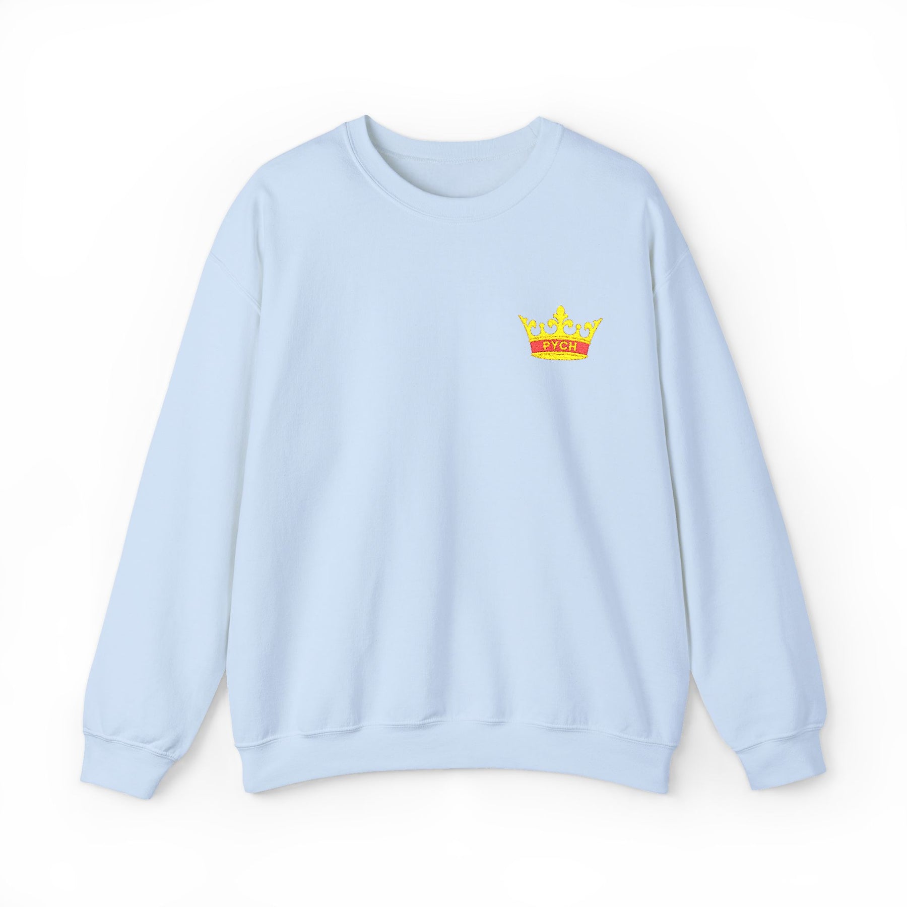 PYCH Sweatshirt - Crewneck Front Chest Crest - Bricks Masons