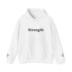 Master Mason Blue Lodge Hoodie - Strength Front & Sleeves Embroidery - Bricks Masons