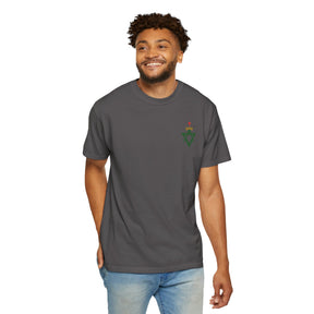 Allied Masonic Degrees T-Shirt - Cotton Garment-Dyed Tee Various Colors - Bricks Masons
