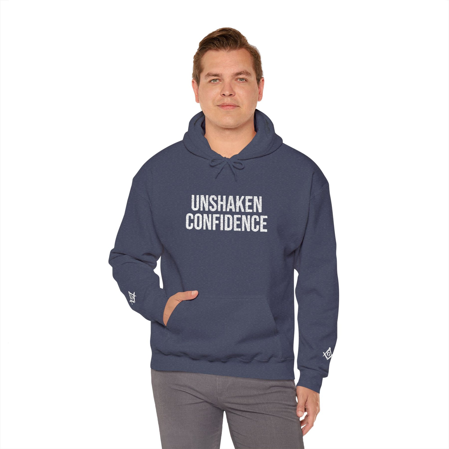 Unisex Heavy Blend™ Hooded Sweatshirt - Bricks Masons