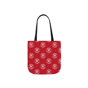 Heroines of Jericho Tote Bag - Red & White Polyester - Bricks Masons