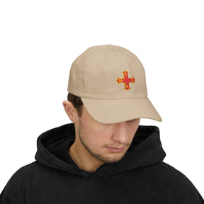 Red Cross of Constantine Baseball Cap - Cotton Various Colors - Bricks Masons
