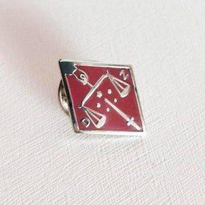 16th Degree Scottish Rite Lapel Pin - Princes of Jerusalem Rhombus - Bricks Masons