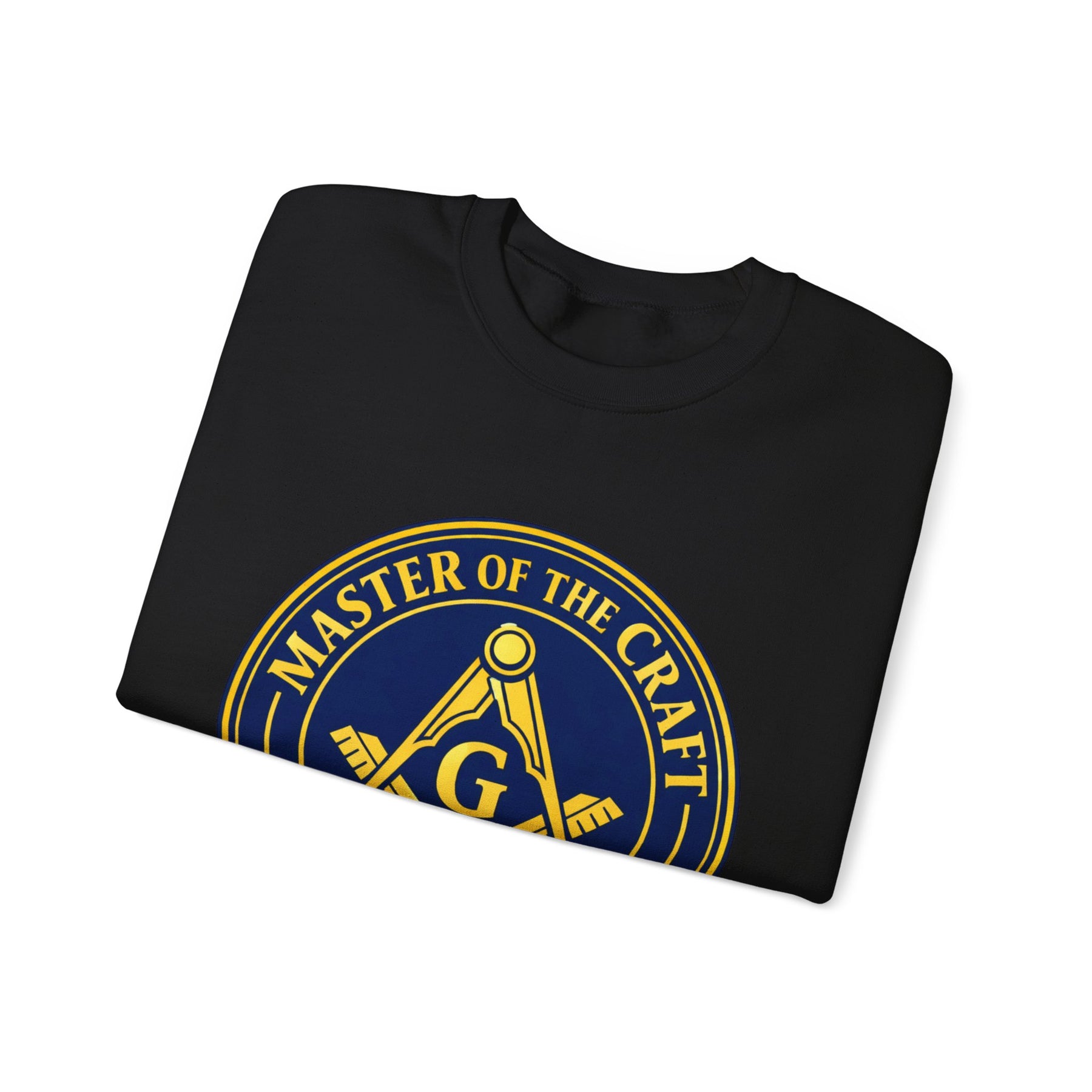 Master Mason Blue Lodge Sweatshirt - Square & Compasses with G Master of The Craft - Bricks Masons