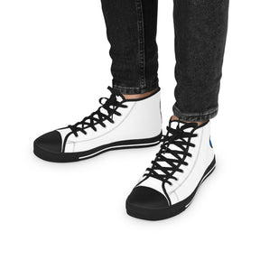 Queen of the South Sneaker - High Top Black & White - Bricks Masons