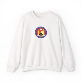 Malta Jurisdiction Sweatshirt - Crewneck Embroidered Emblem - Bricks Masons