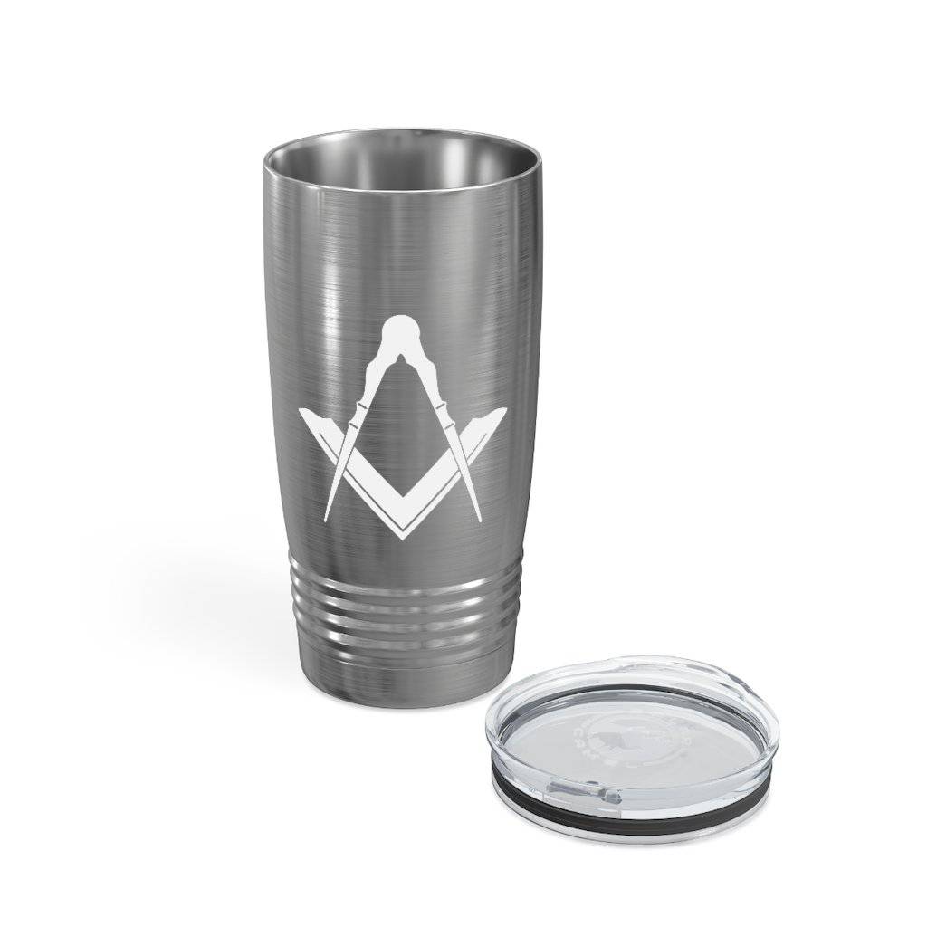 Master Mason Blue Lodge Ringneck Tumbler - 20oz Square & Compass