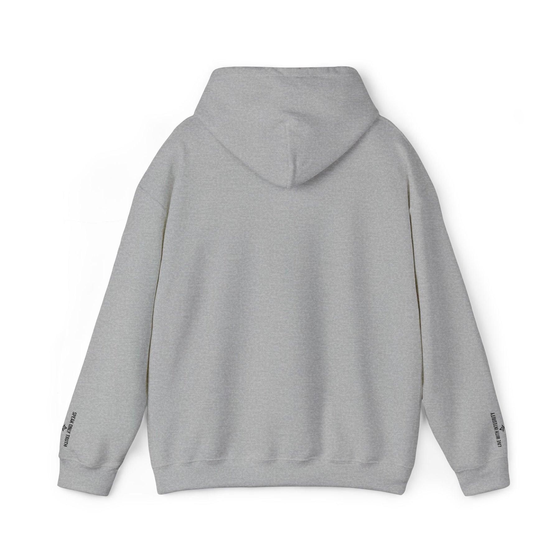 Master Mason Blue Lodge Hoodie - Truth Front & Sleeves Embroidery - Bricks Masons