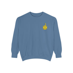 Knights of Constantinople Sweatshirt - Left Chest Embroidered Badge - Bricks Masons