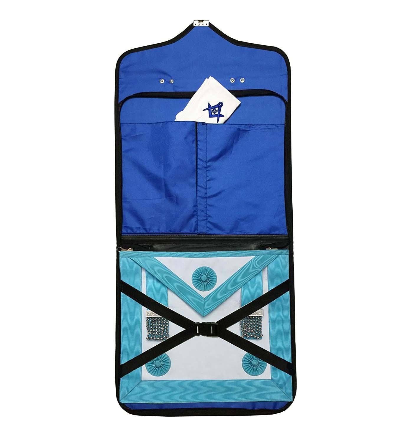 Masonic Apron Case - Multiple Colors Leather MM and WM