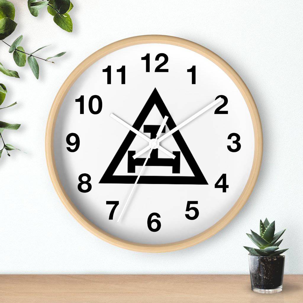 Royal Arch Chapter Clock - Wooden Frame