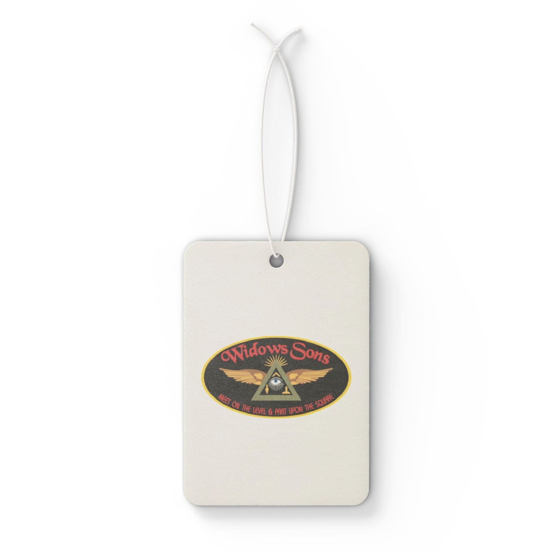 Widows Sons Car Air Freshener - Eye of Providence with Wings - Bricks Masons