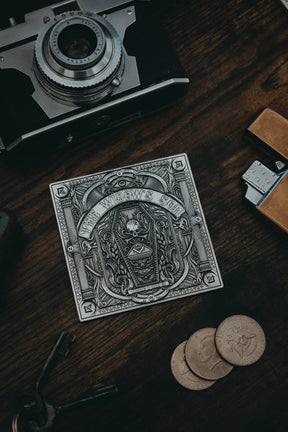 Widows Sons Coin - Tablet Challenge Coin - Bricks Masons