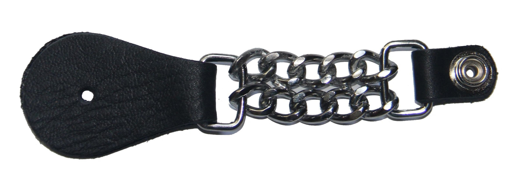 Widows Sons Vest Extender - Eye of Providence Set of 2, 5 inch Double Curb Chain - Bricks Masons