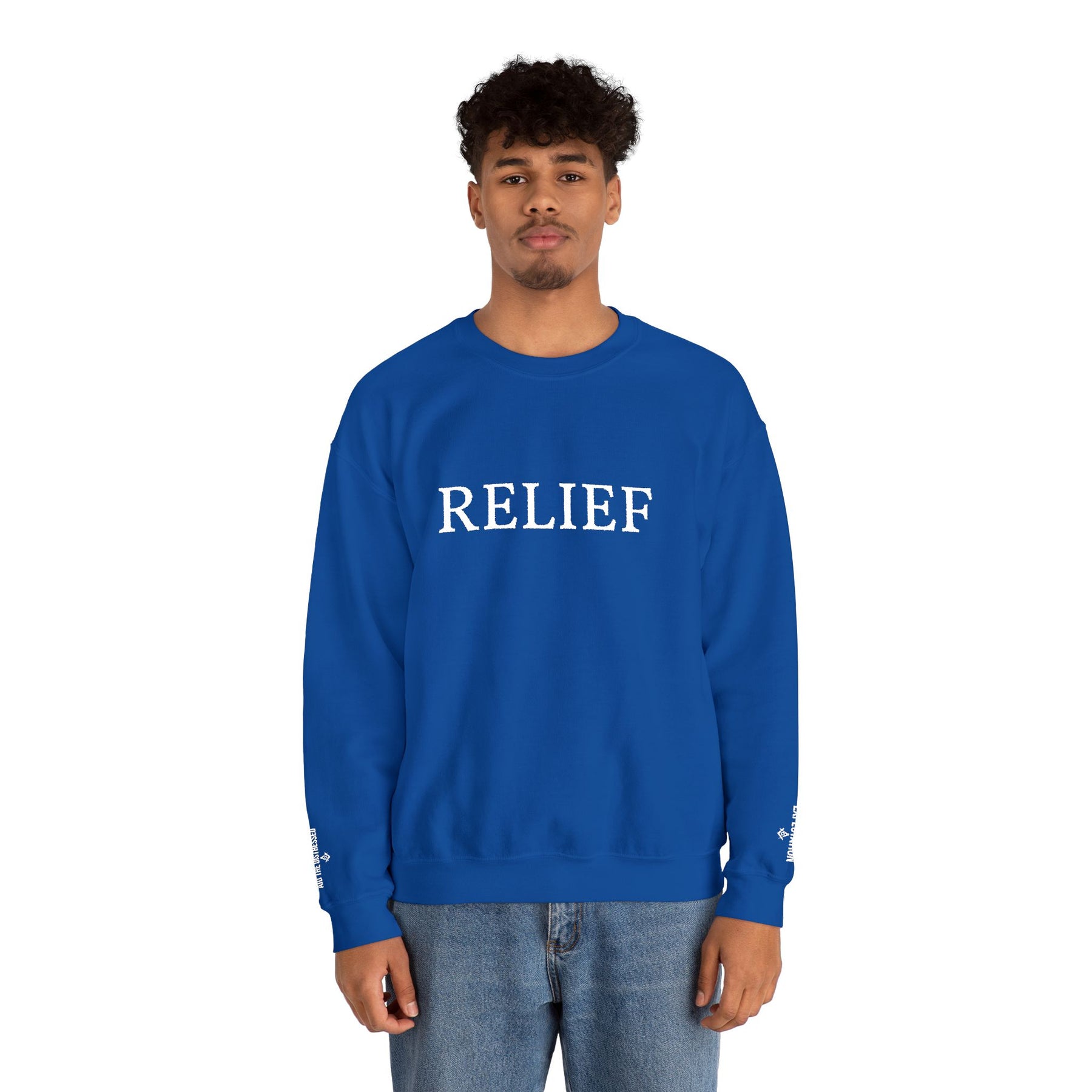 Master Mason Blue Lodge Sweatshirt - - Bricks Masons