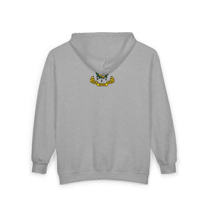 Rose of Seven Seals Hoodie - Zip Up Jacket Chest and Back Embroidery - Bricks Masons