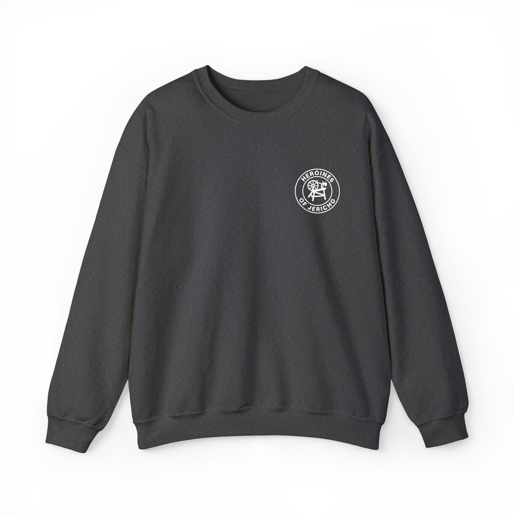 Heroines of Jericho Sweatshirt - Classic Emblem Embroidery - Bricks Masons
