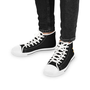 Knights of St. Andrew Sneaker - High Top Black & White - Bricks Masons