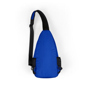 Master Mason Blue Lodge Australia Jurisdiction Crossbody Bag - Blue Nylon Fabric - Bricks Masons