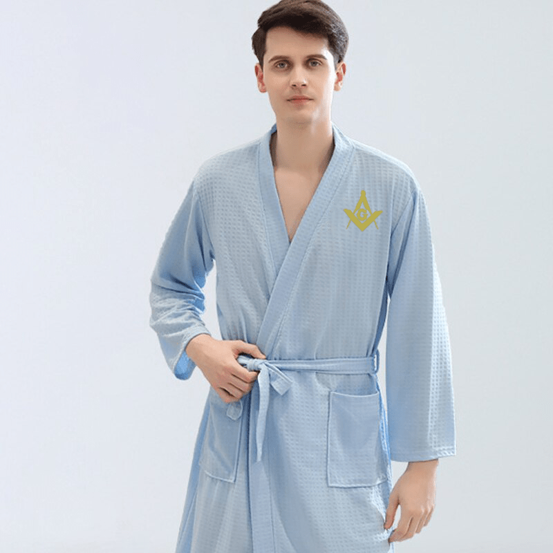 Master Mason Blue Lodge Bathrobe - Various Colors