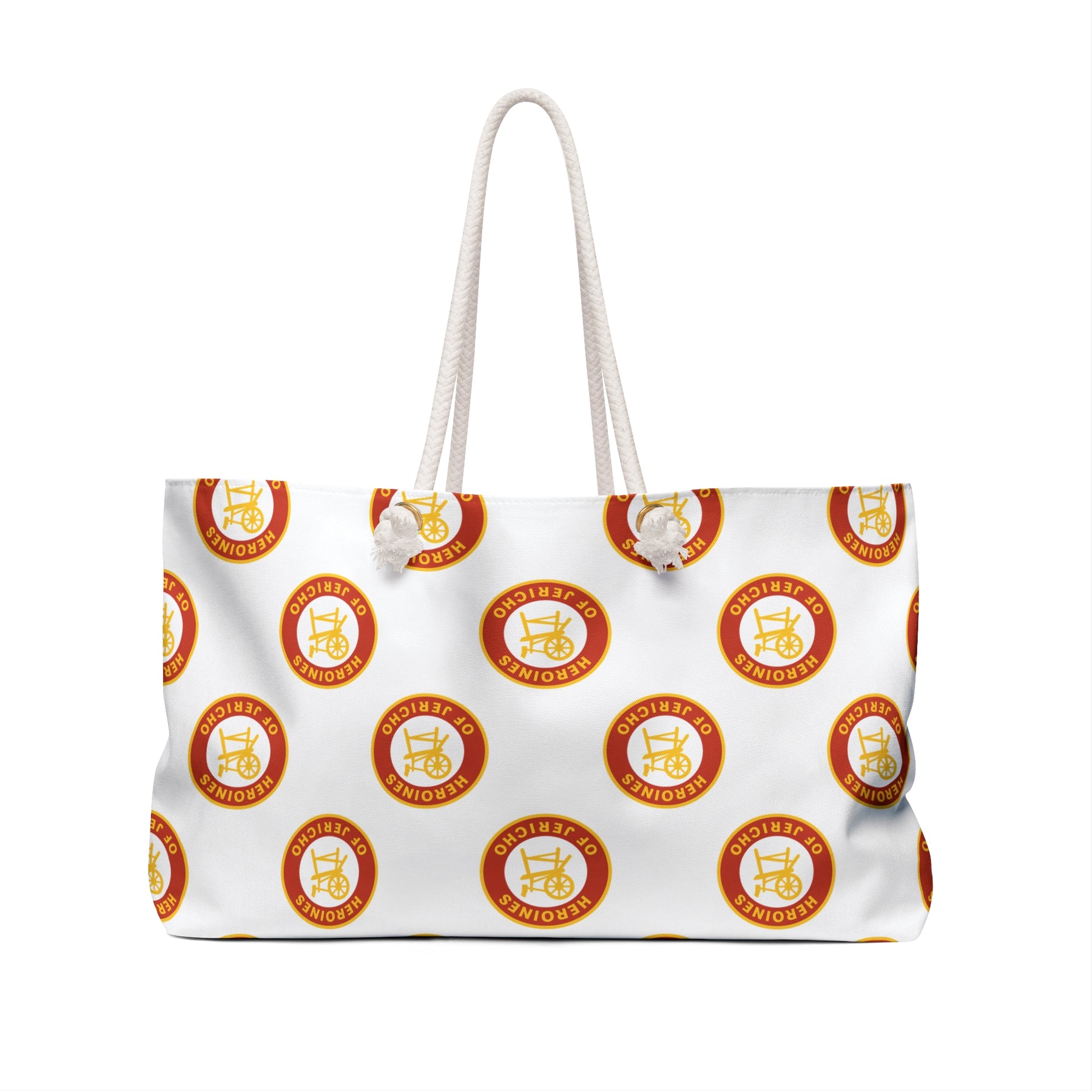 Heroines of Jericho Travel Bag - Spun Polyester With Rope Handles - Bricks Masons