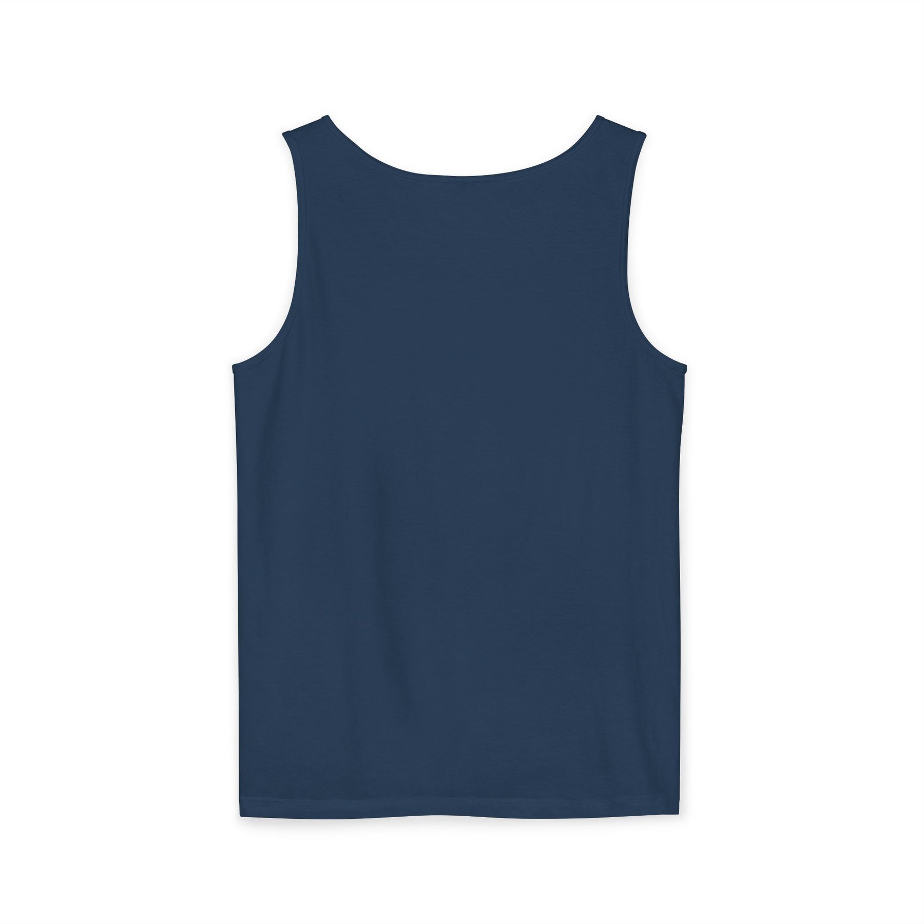 Master Mason Blue Lodge Tank Top - Garment-Dyed Square & Compass G - Bricks Masons