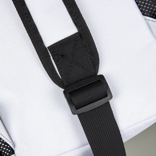 The Order of the Golden Circle Crossbody Bag - White With Multiple Pockets - Bricks Masons