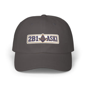 Master Mason Blue Lodge Baseball Cap - Cotton Various Colors 2B1 ASK1 - Bricks Masons