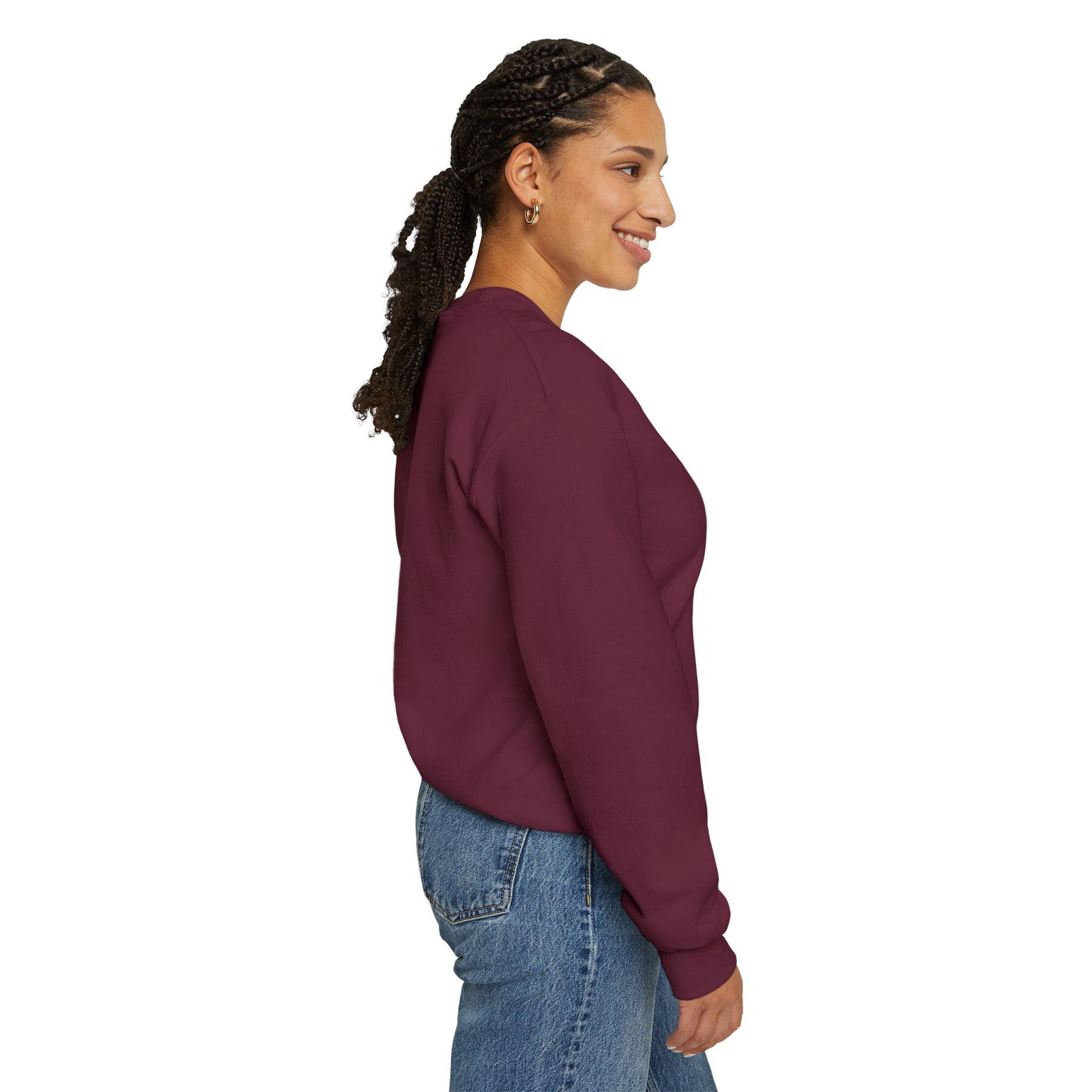 DOI Sweatshirt - Crewneck Embroidered Emblem - Bricks Masons