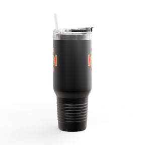 33rd Degree Scottish Rite Ringneck Tumbler - Stainless Steel Red Cross With Wings Down - Bricks Masons
