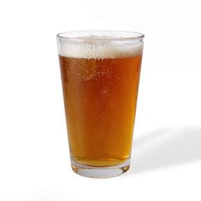 Master Mason Blue Lodge Pint Glass - Square & Compass G Served On The Level - Bricks Masons