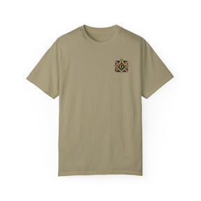 Master Mason Craft T-Shirt - United Kingdom Mason Garment-Dyed Tee - Bricks Masons