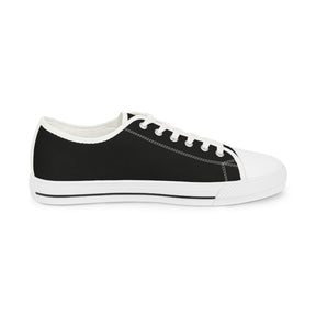 National Sojourners Sneaker - Low Top Sneaker Black & White - Bricks Masons