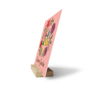 OES Plaque - with Stand - Bricks Masons